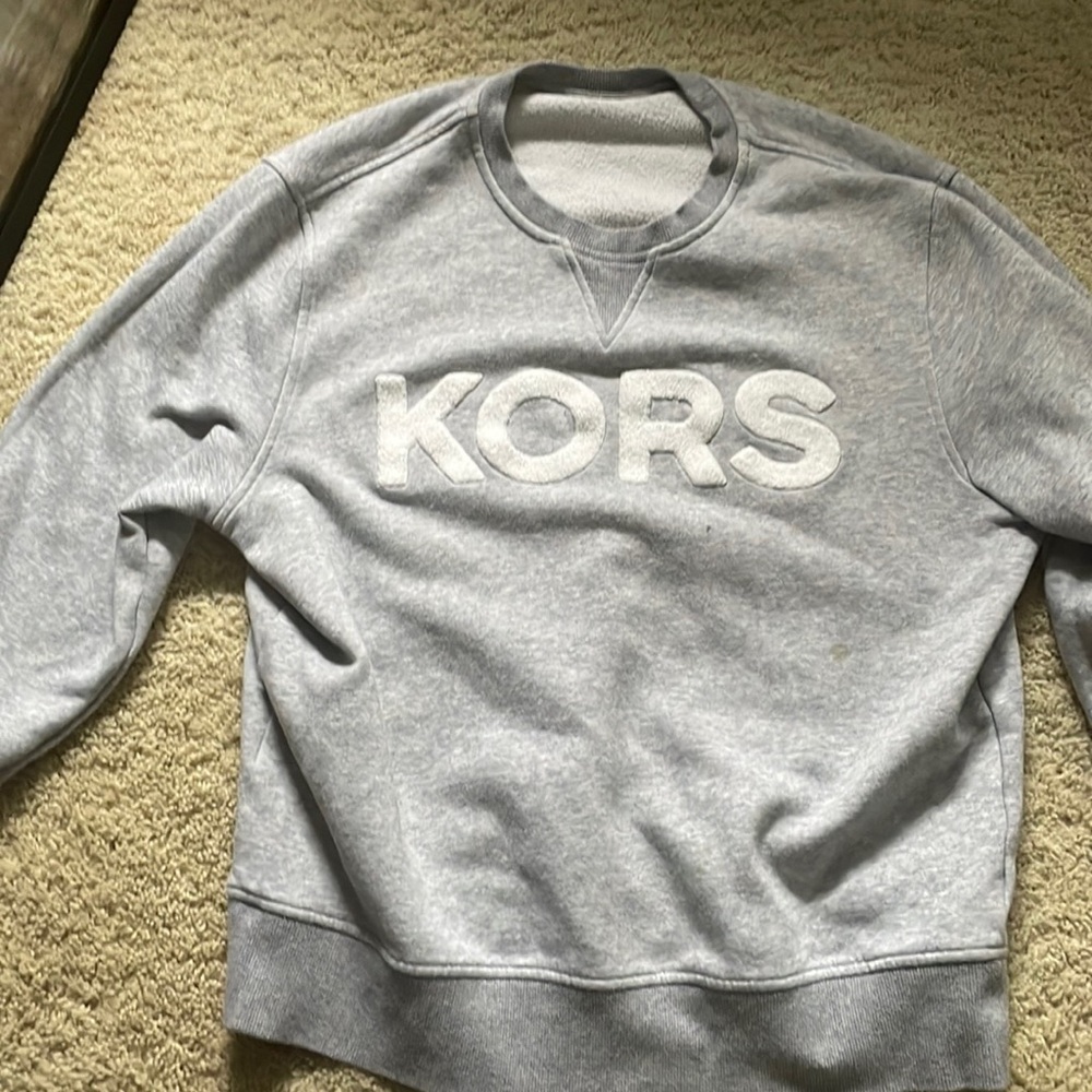 Michael Kors comfy gray sweatshirt